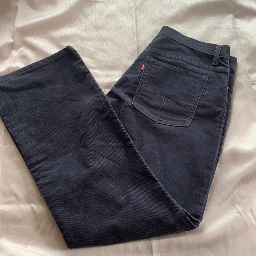 Levi's Relaxed Bootcut Gray Corduroy